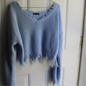 Cropped sweater